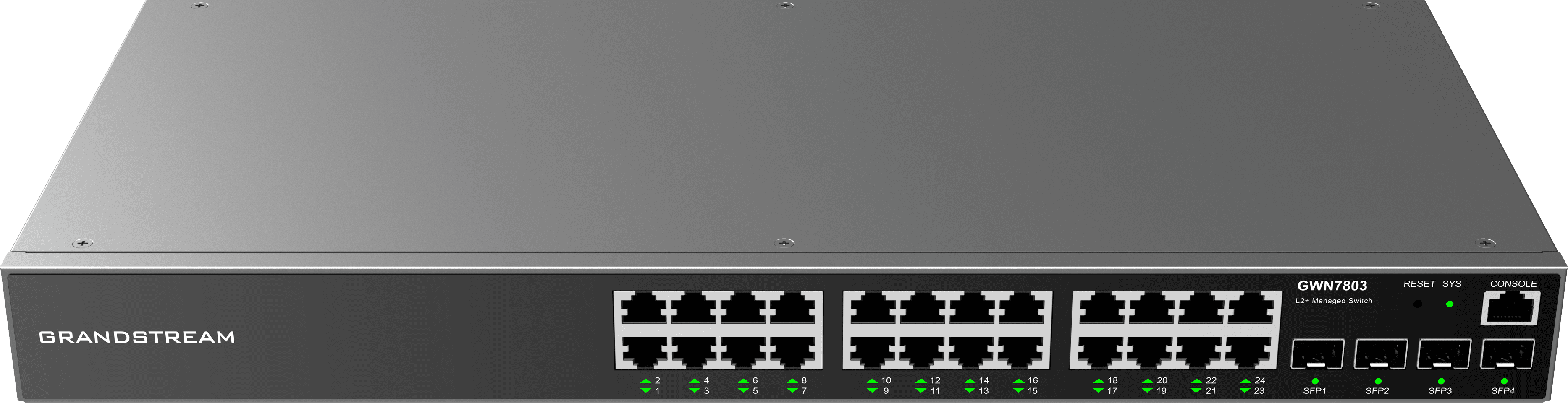 Grandstream GWN7803 24-port kommutator