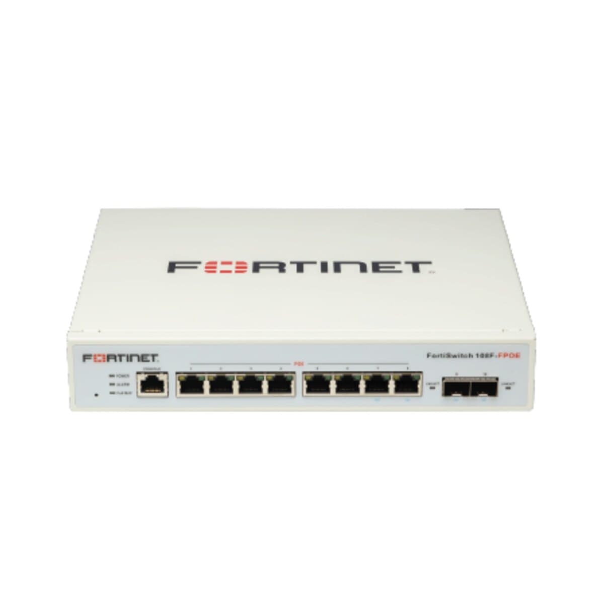 Fortinet FortiSwitch 108F-FPOE 8-port Full PoE+ kommutator