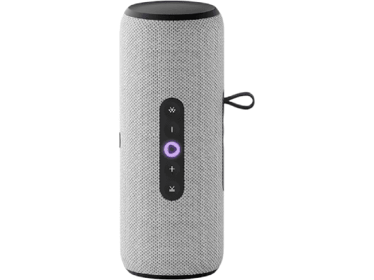 Yandex Stansiya Strit 30 Vt IP67 portativ ağıllı kolonka, boz