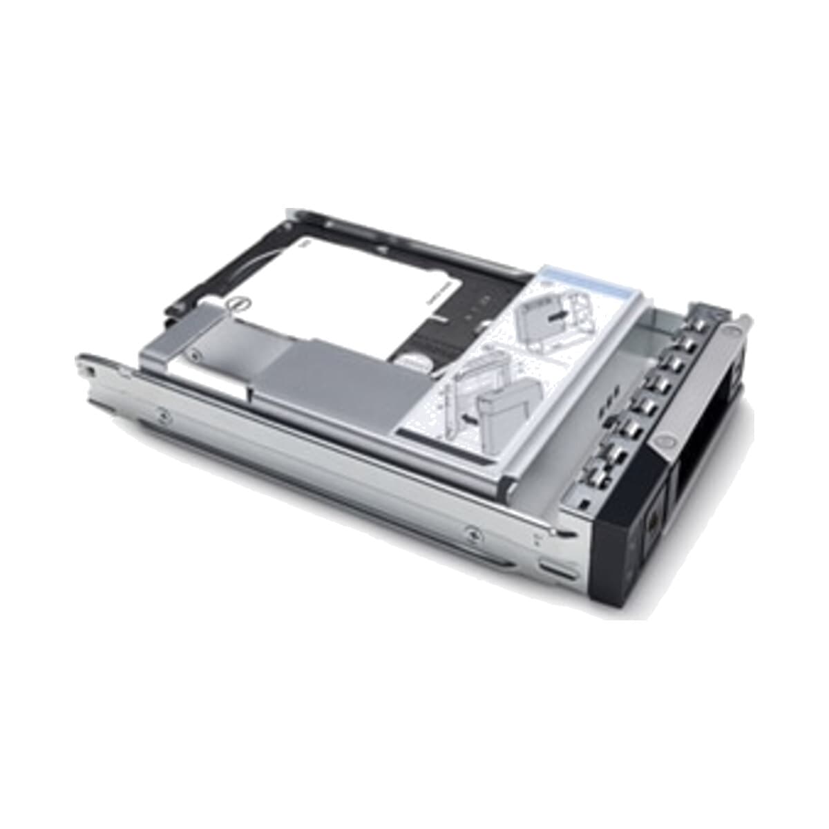 Dell 2.4TB 10K RPM SAS ISE 12Gbps 512e 2.5in Hot-plug Hard Drive 3.5in HYB CARR