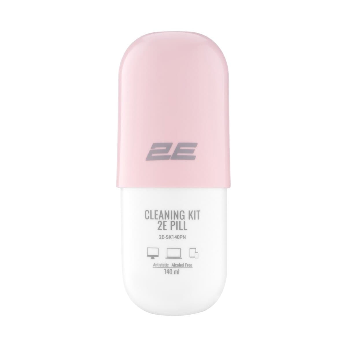 2E 2E PILL ofis texnikası üçün (liquid 140ml çəhrayı təmizlik dəsti