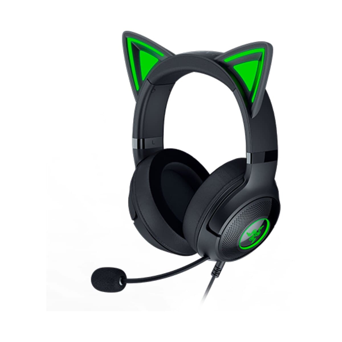 Razer Kraken Kitty V2 qara USB oyun qulaqlığı