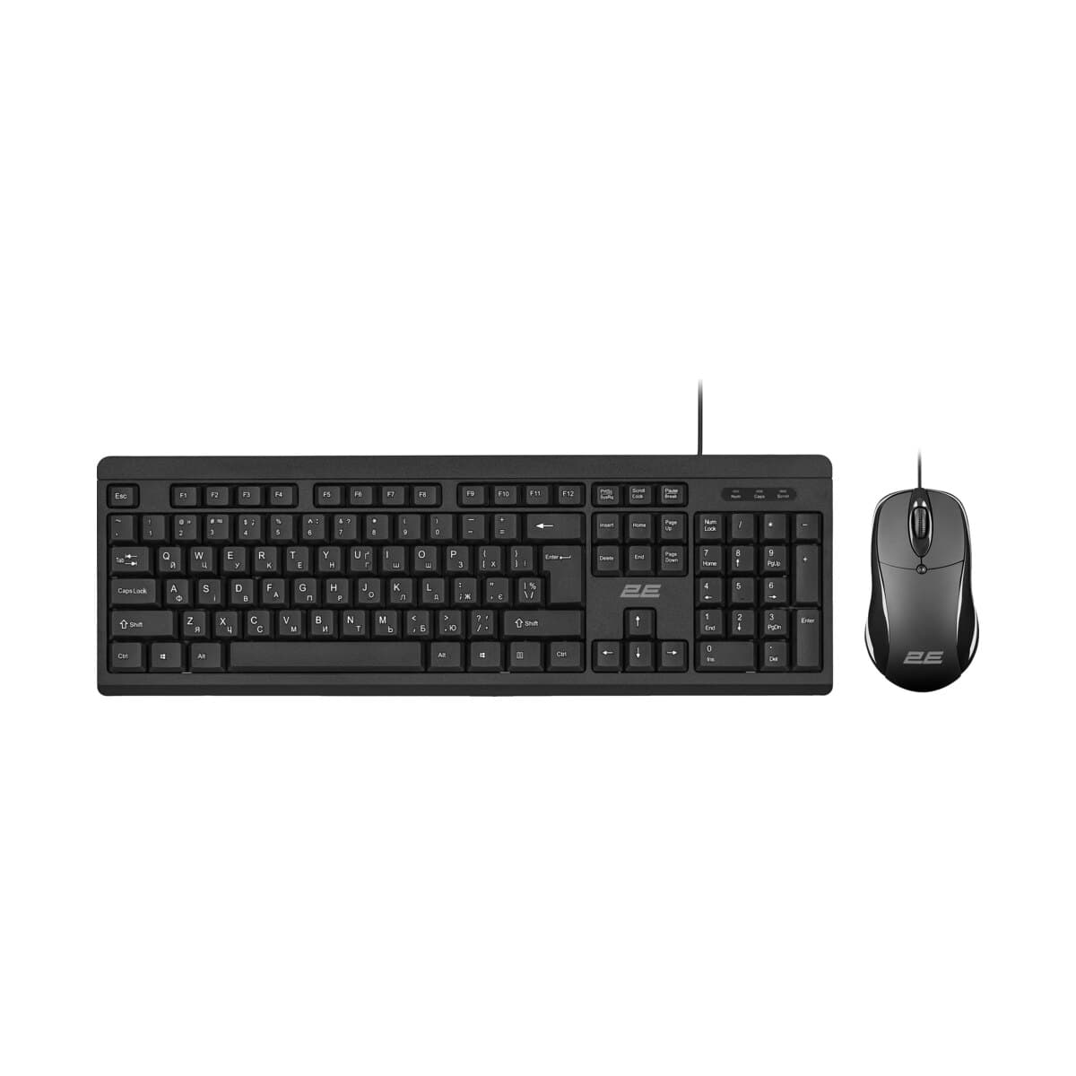 2E Combo and MK401 qara naqilli klaviatura və siçan dəsti