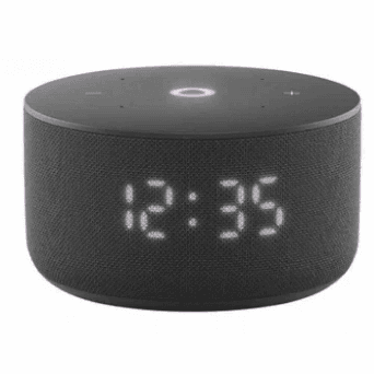 Yandex Stansiya Mini 3 12 Vt saatlı ağıllı kolonka, qara