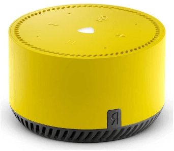 Yandex Stansiya Layt 5 Vt ağıllı kolonka, sarı