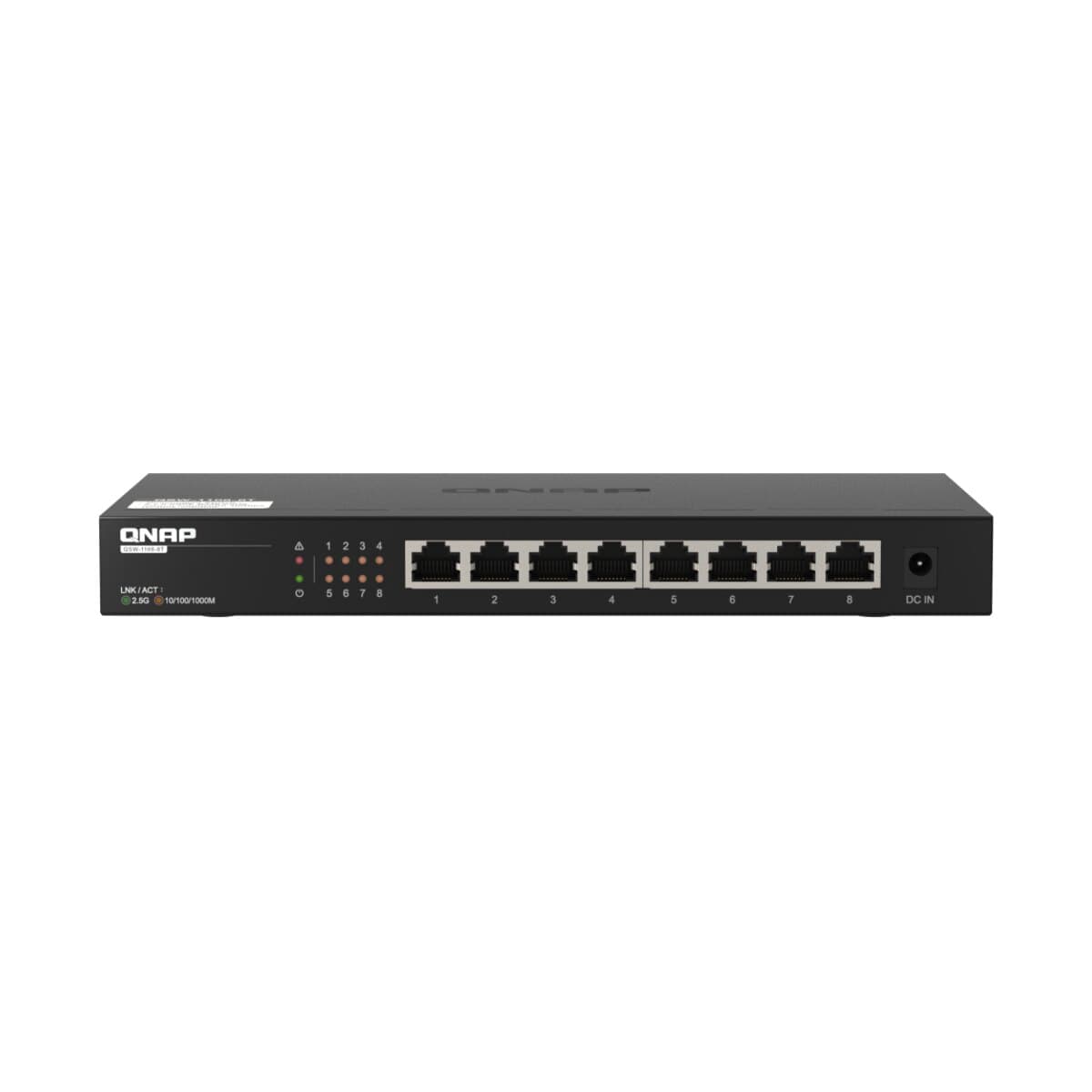 QNAP QSW-1108-8T 8-port 2.5GbE kommutator