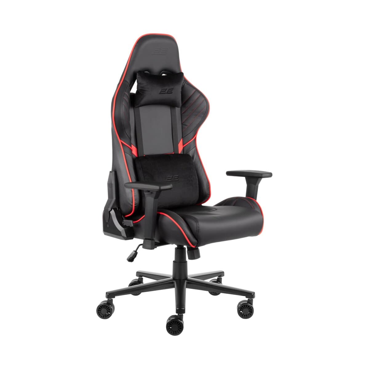 2E Gaming HIBAGON II qara-qırmızı oyun kreslosu