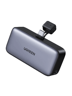 UGREEN 5000mAh daxili kabelli powerbank