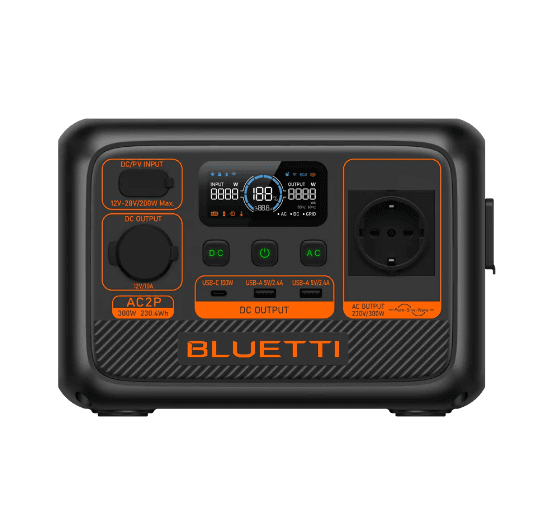 Bluetti AC2P Portable Power Station 300W/230,4Wh