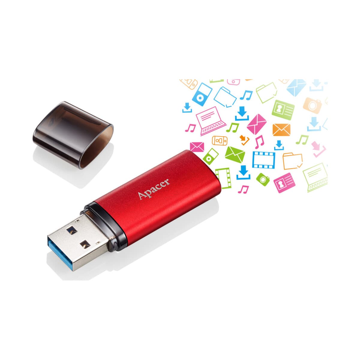 Apacer AH25B 64GB USB flash (qırmızı)