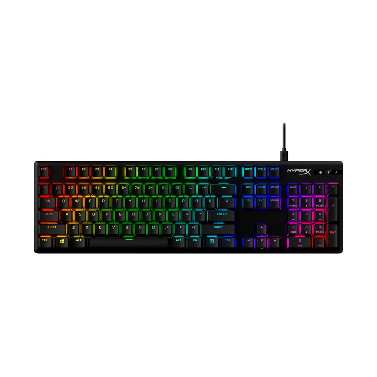 HyperX Alloy Origins PBT HX Red oyun klaviaturası