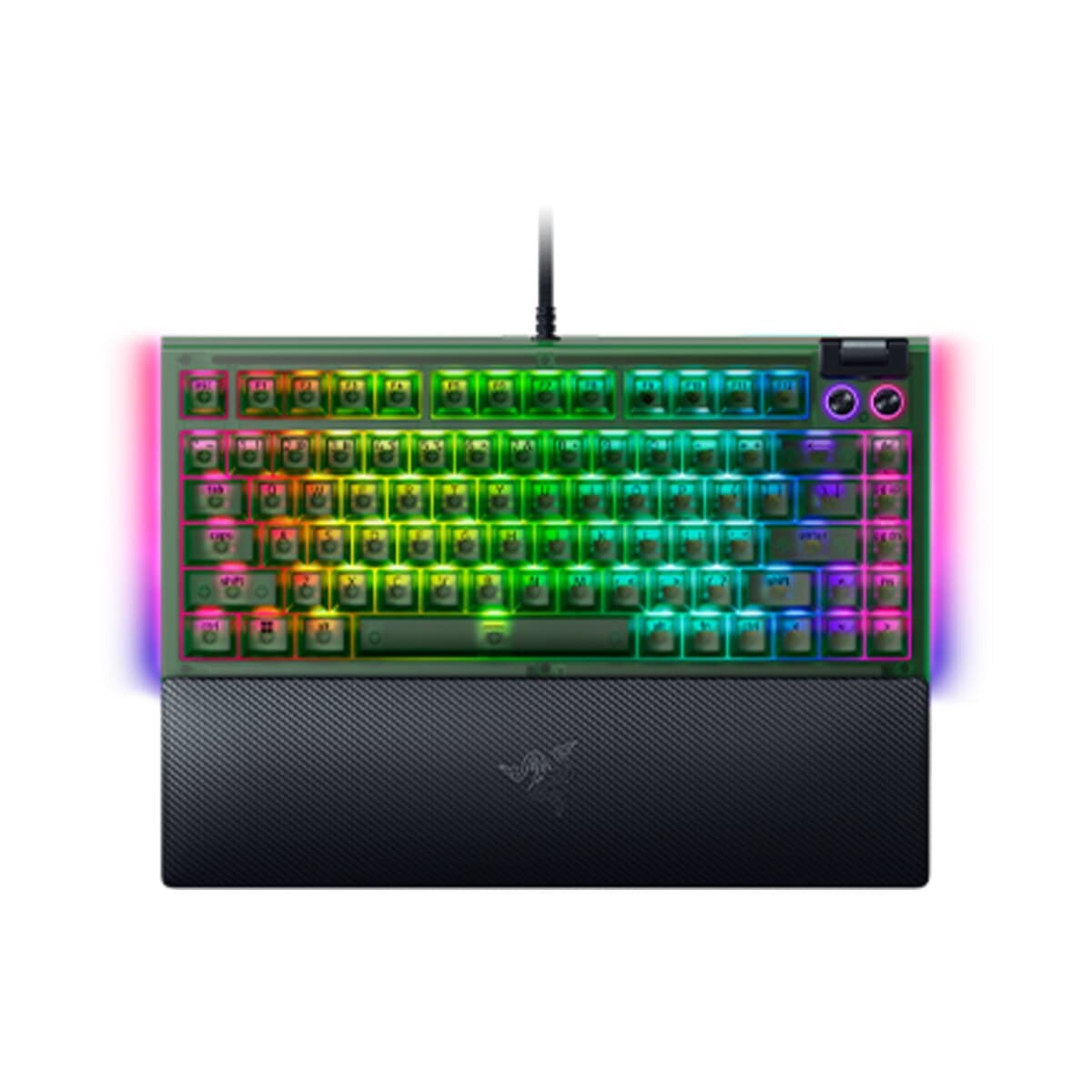 Razer BlackWidow V4 75% Phantom Green EN oyun klaviaturası