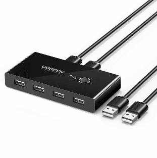 UGREEN 2-in-4 USB 2.0 switch