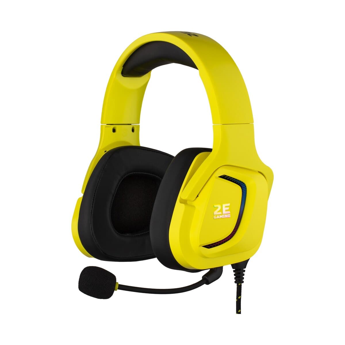 2E Gaming HG340 7.1 sarı oyun qulaqlığı