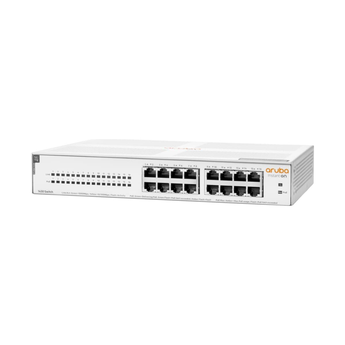 Aruba Instant On 1430 16G PoE 124W kommutator