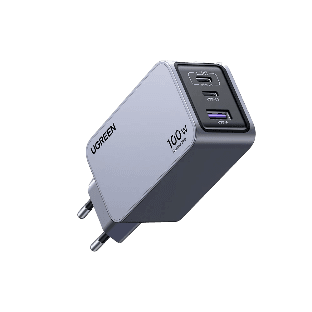 UGREEN Nexode Pro 100W GaN 3-port şarj dəsti