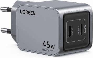 UGREEN Nexode Pro 45W GaN Dual USB-C şarj cihazı