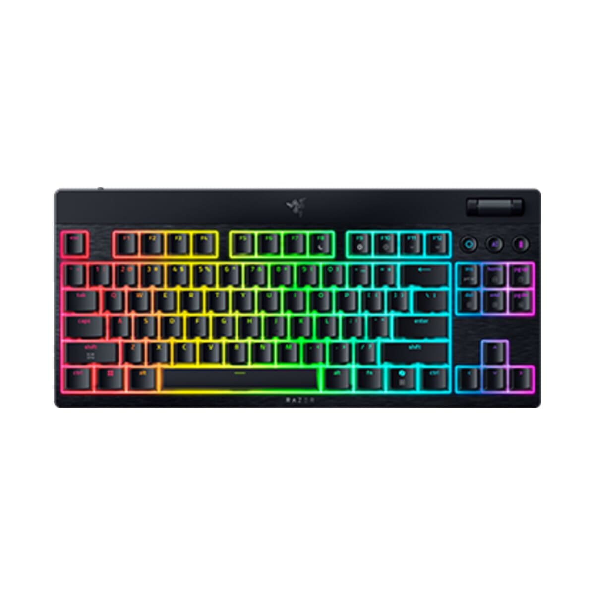 Razer BlackWidow V4 Low-profile TKL HyperSpeed Green EN simsiz oyun klaviaturası