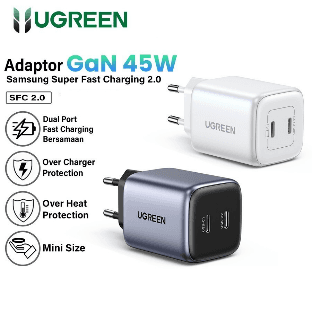 UGREEN Nexode 45W GaN Dual USB-C şarj cihazı