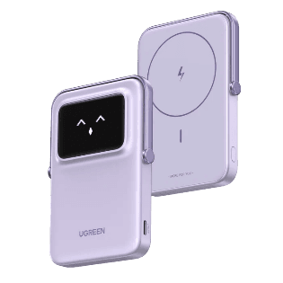 UGREEN PB571 5000mAh maqnit powerbank bənövşəyi