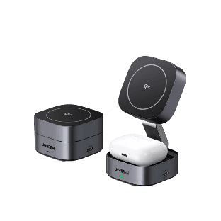UGREEN W702 2-in-1 maqnit simsiz şarj