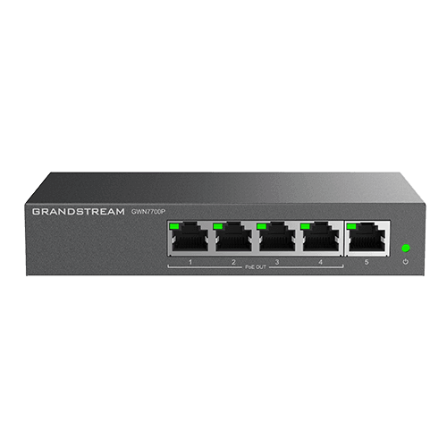 Grandstream GWN7700P 5-port PoE kommutator