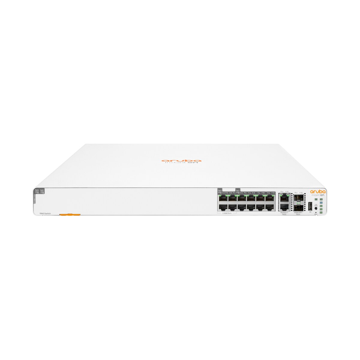 Aruba Instant On 1960 8G 2.5G PoE 2XGT 2SFP+ 480W kommutator