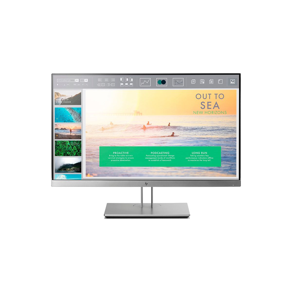 HP EliteDisplay E233 23" FHD IPS Erqonomik Monitor (1FH46AA) (işlənmiş)