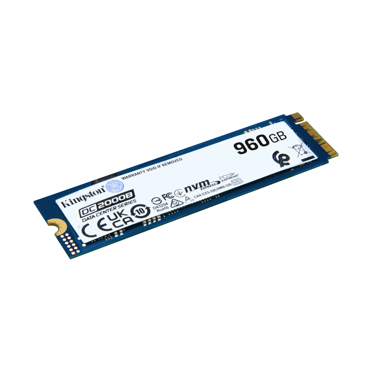 Kingston DC2000B 960GB M.2 NVMe NAS SSD