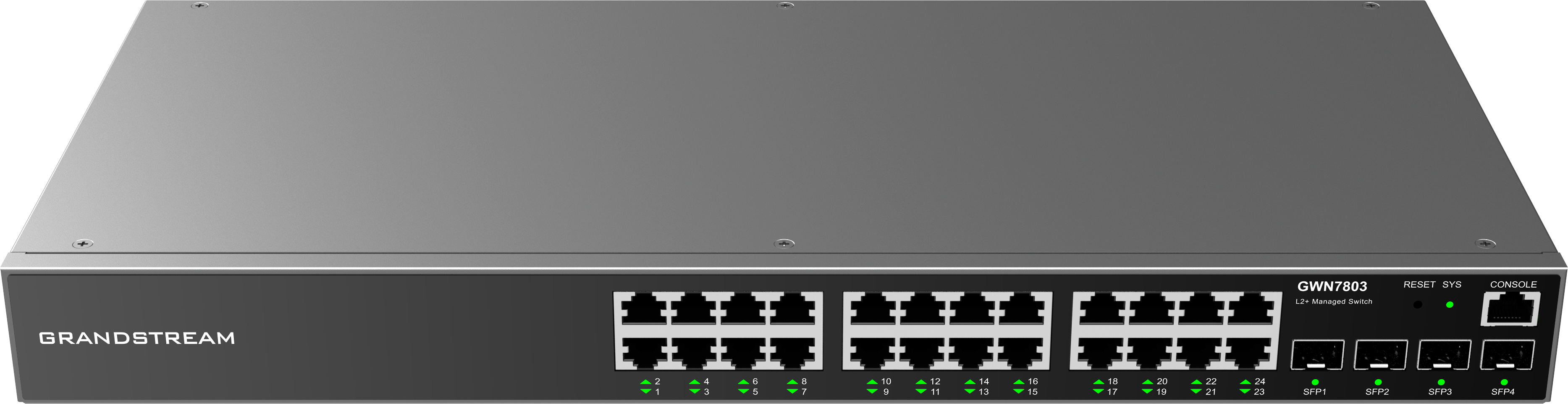 Grandstream GWN7803 24-port kommutator