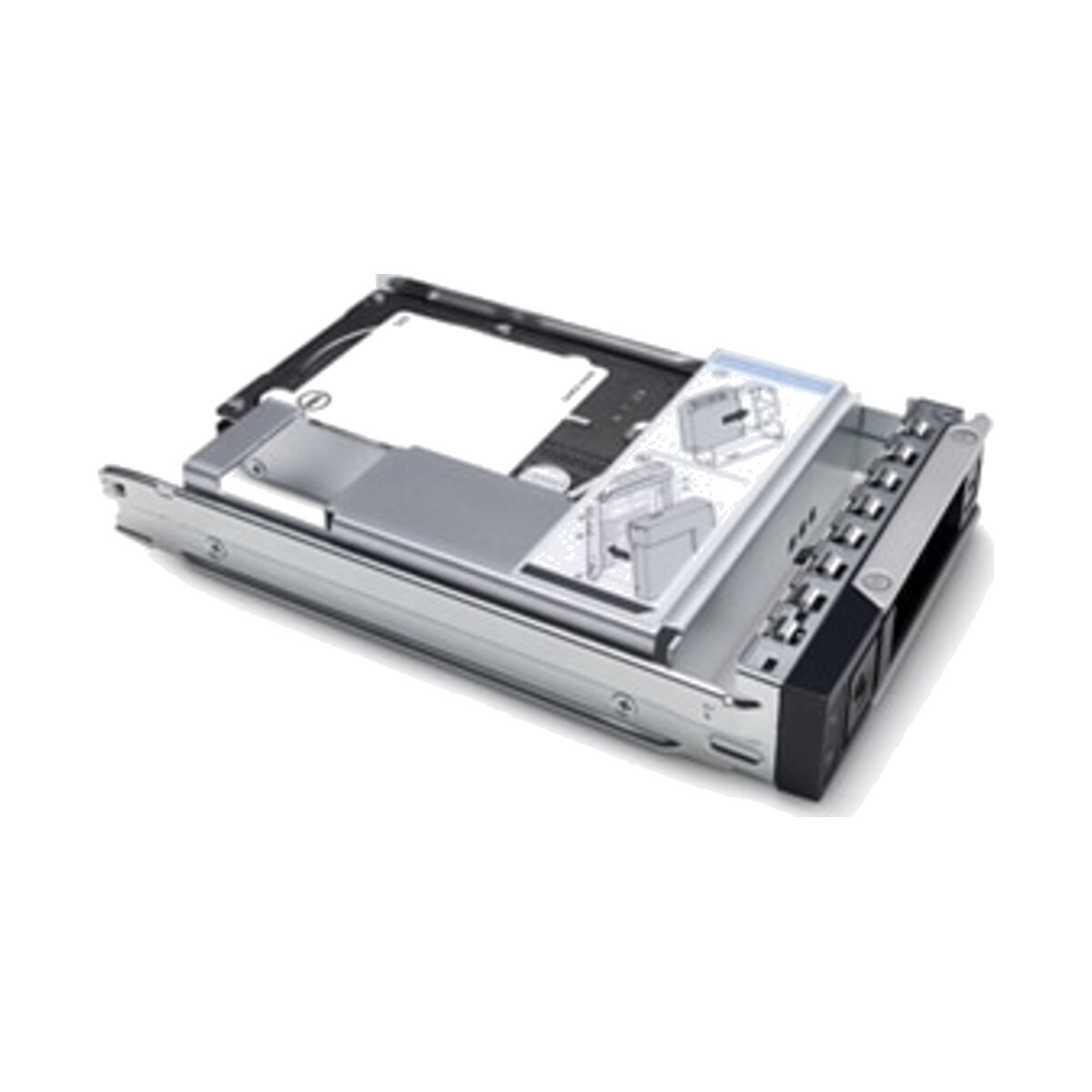 Dell 2.4TB 10K RPM SAS ISE 12Gbps 512e 2.5in Hot-plug Hard Drive 3.5in HYB CARR