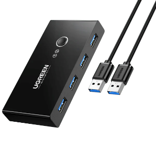 UGREEN 2-in-4 USB 3.0 switch