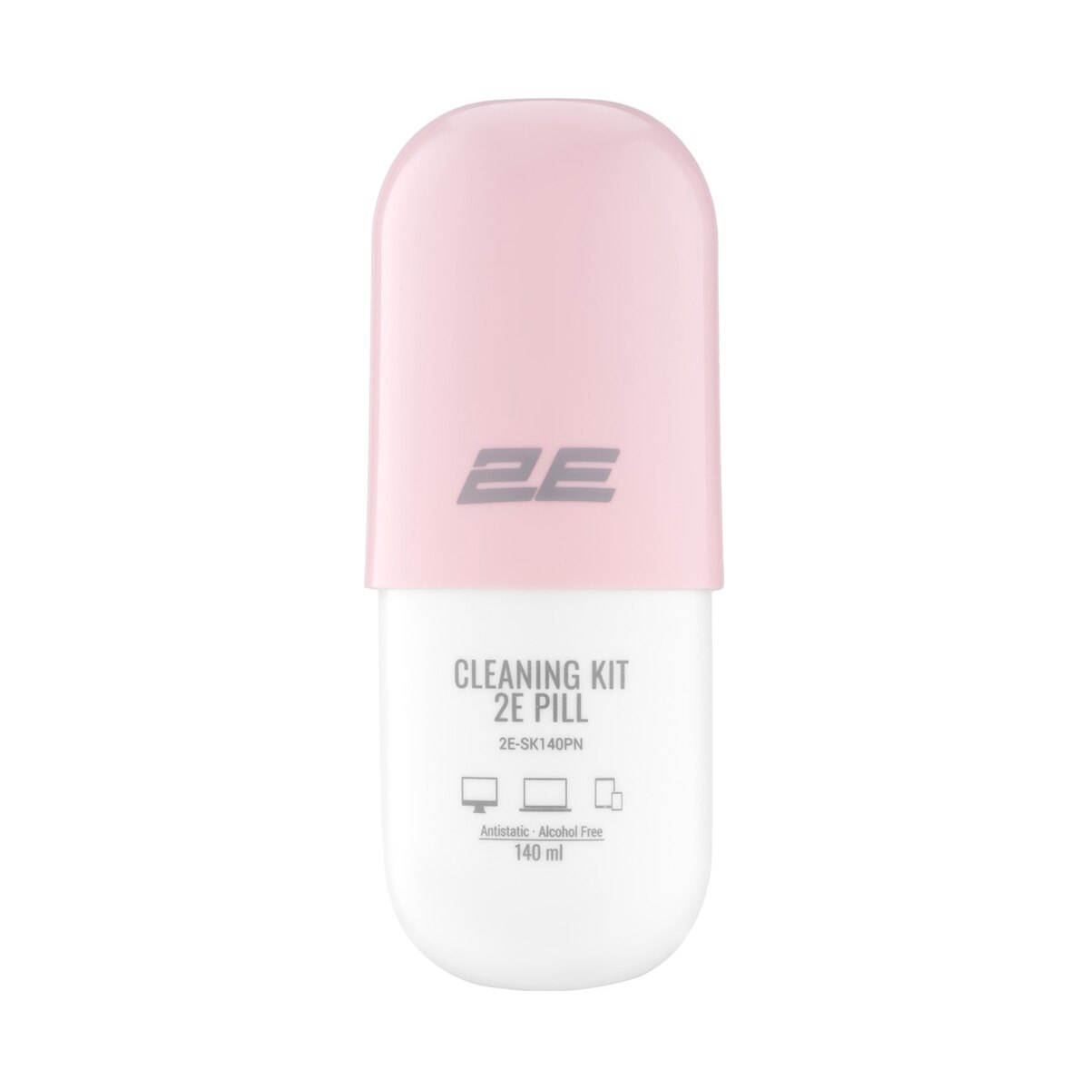 2E 2E PILL ofis texnikası üçün (liquid 140ml çəhrayı təmizlik dəsti