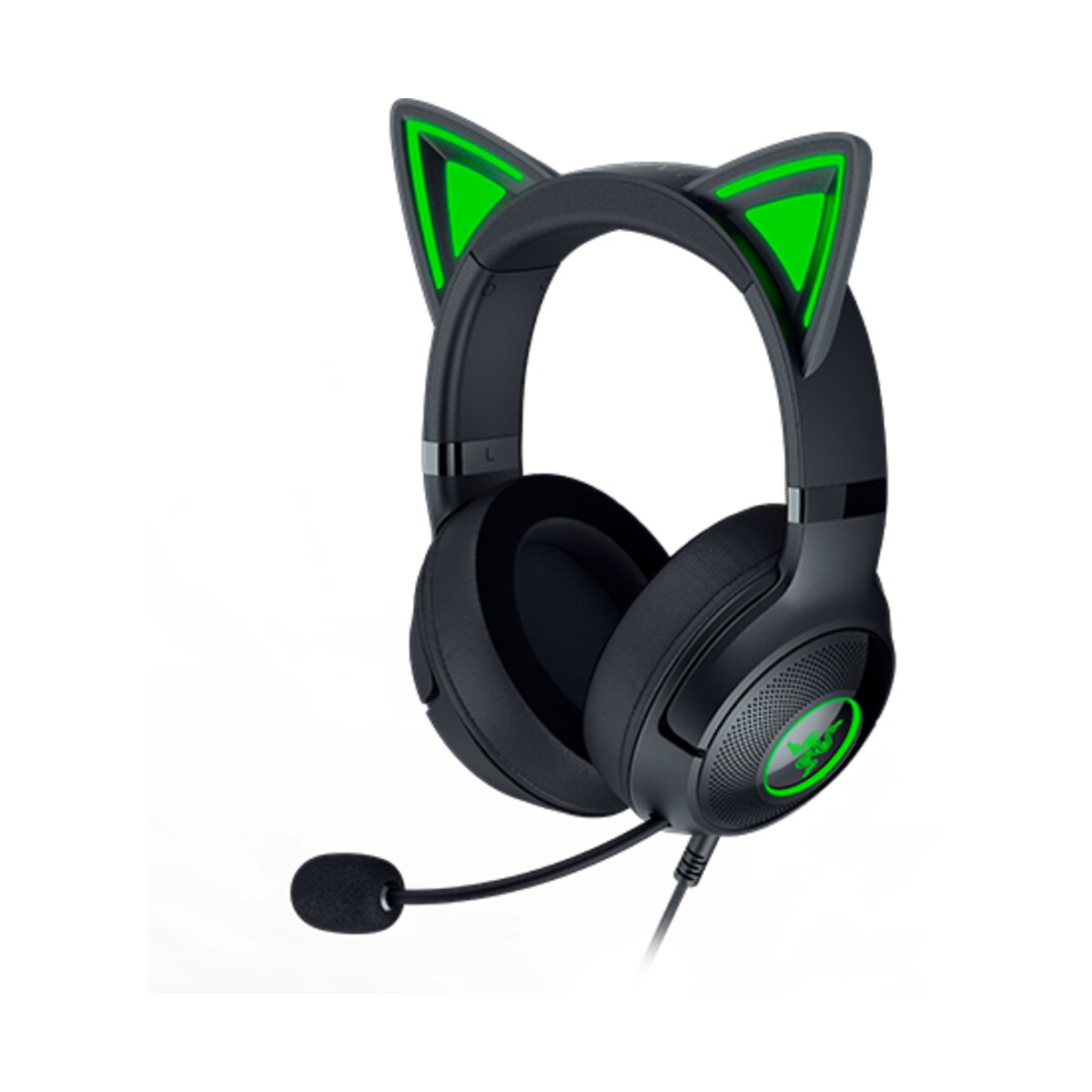 Razer Kraken Kitty V2 qara USB oyun qulaqlığı