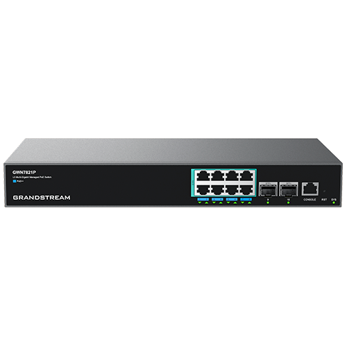 Grandstream GWN7821P 8-port PoE kommutator