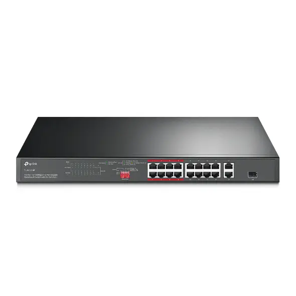 TP-Link TL-SL1218P İdarəolunmaz PoE+ Kommutator