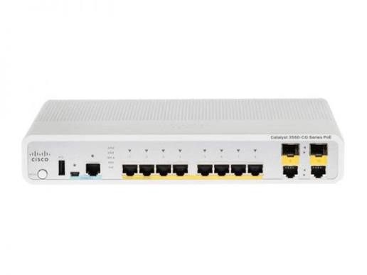 Cisco WS-C3560-8PC-S Kompakt Gigabit PoE+ Kommutator (işlənmiş)