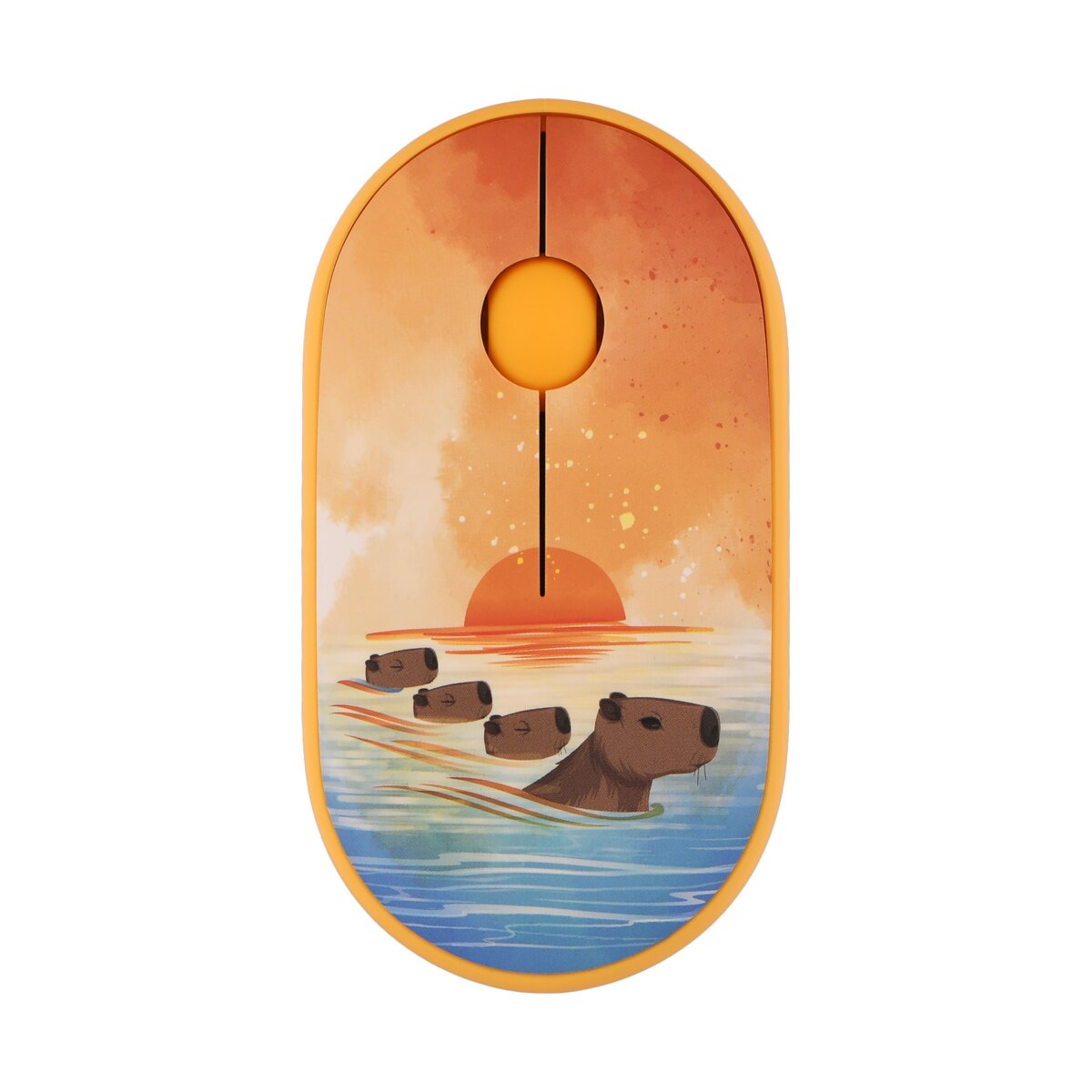 2E MF300 CAPYBARA:SUNSET sakit sarı simsiz siçan