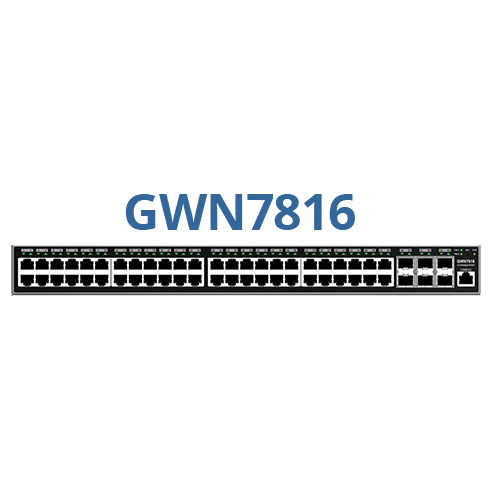 Grandstream GWN7816 48-port kommutator