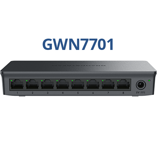 Grandstream GWN7701 8-port kommutator