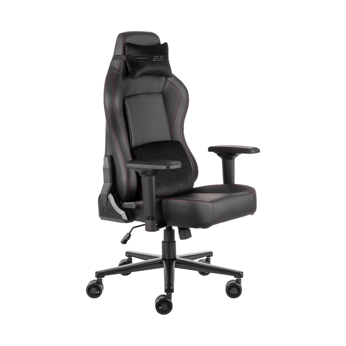 2E Gaming BASAN qara-qırmızı oyun kreslosu