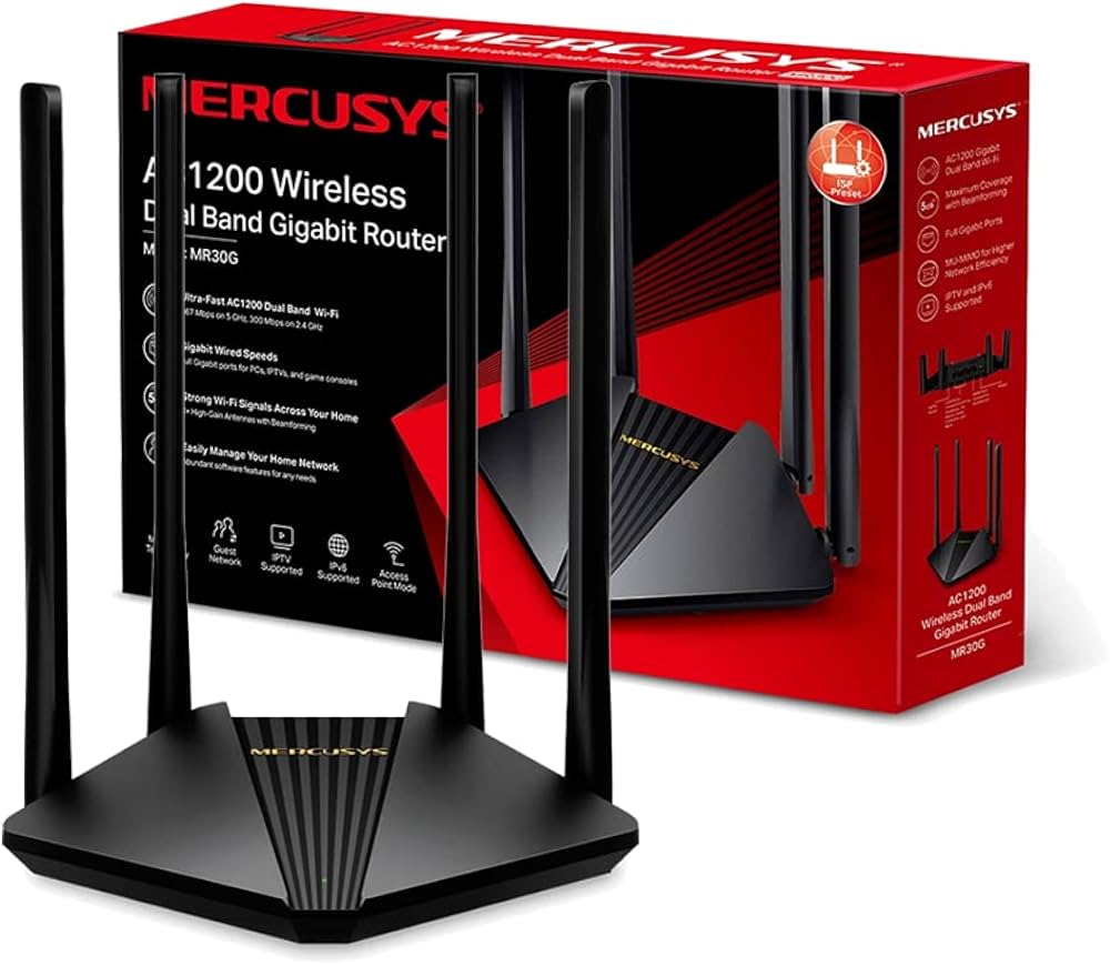 Mercusys MR30G AC1200 Gigabit Wi-Fi Router