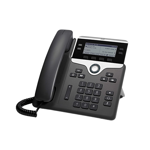 Cisco CP-7821 Multiplatform 3PCC açıq SIP IP telefon