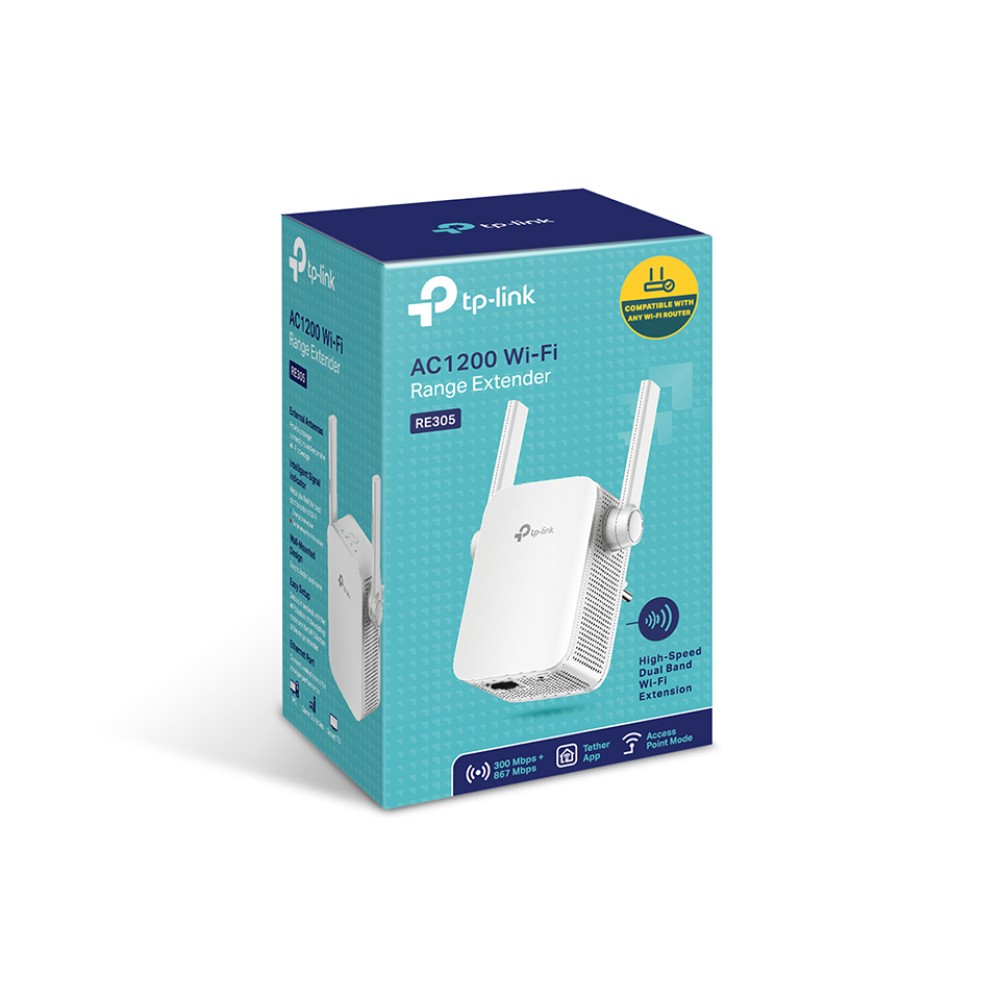 TP-Link RE305 AC1200 Wi-Fi Siqnal Gücləndirici (Range Extender)