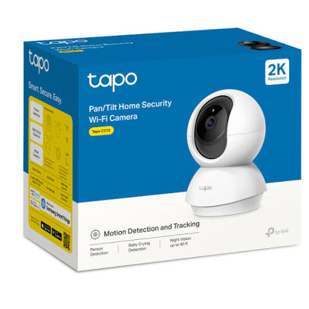 TP-Link Tapo C210 2K 3MP Fırlanan Wi-Fi Təhlükəsizlik Kamerası