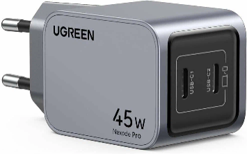 UGREEN Nexode Pro 45W GaN Dual USB-C şarj cihazı