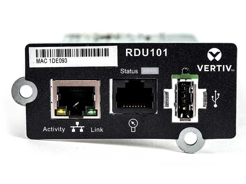 Vertiv Liebert IntelliSlot RDU101 kartı