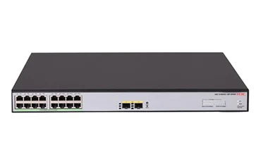 H3C S1600V2-18P-HPWR 16-port PoE+ kommutator
