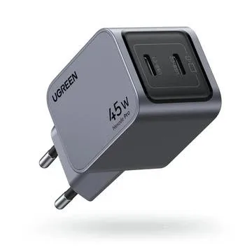 UGREEN Nexode Pro 45W Dual USB-C GaN Sürətli Şəbəkə Adapteri (X707 / 35008)