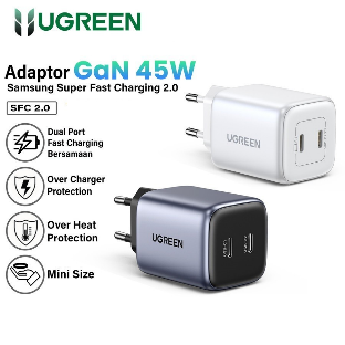 UGREEN Nexode 45W GaN Dual USB-C şarj cihazı